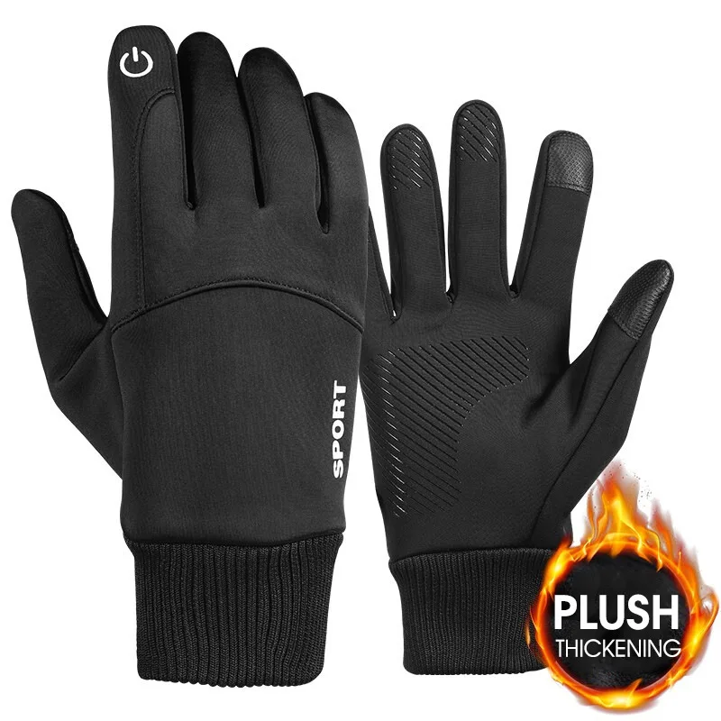 Ski Glove Waterproof - Motorradhandschuhe, Winterhandschuhe, warme Handschuhe mit vollen