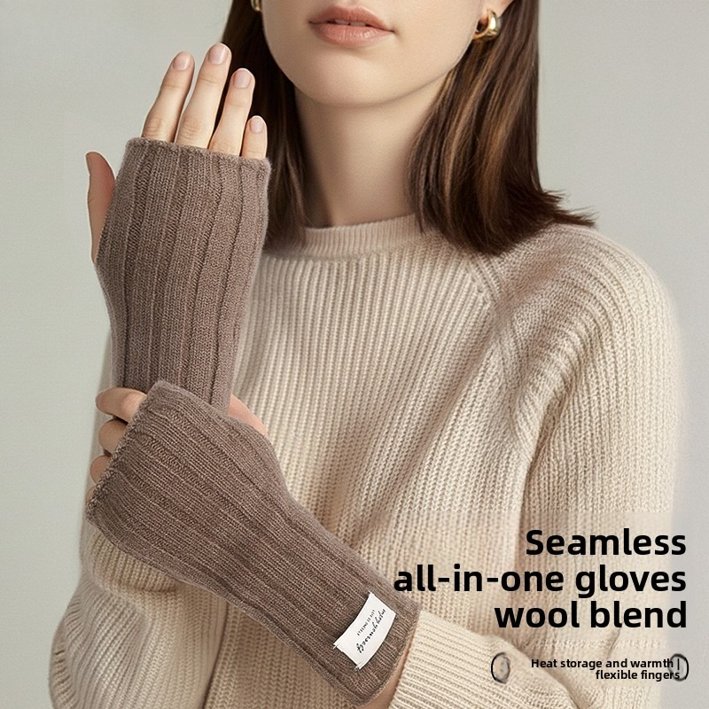 Winterhandschuhe ohne Finger,  – Wool Glove Lined Bewertung und Preis