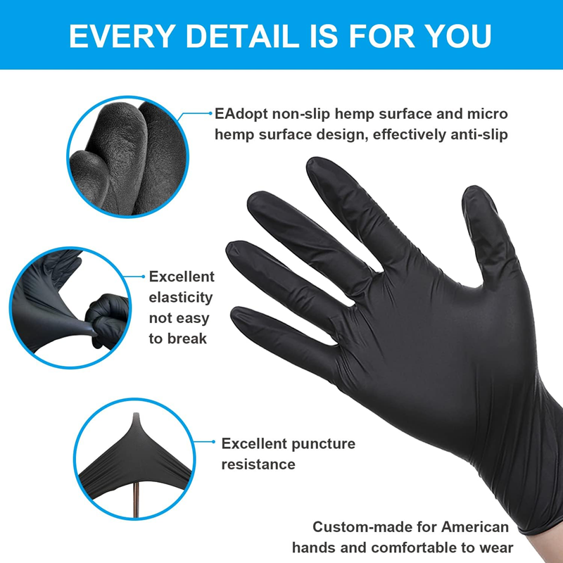 20/50/100 Stück Einweg-Nitrilh – Latex Disposable Glove Bewertung und Preis