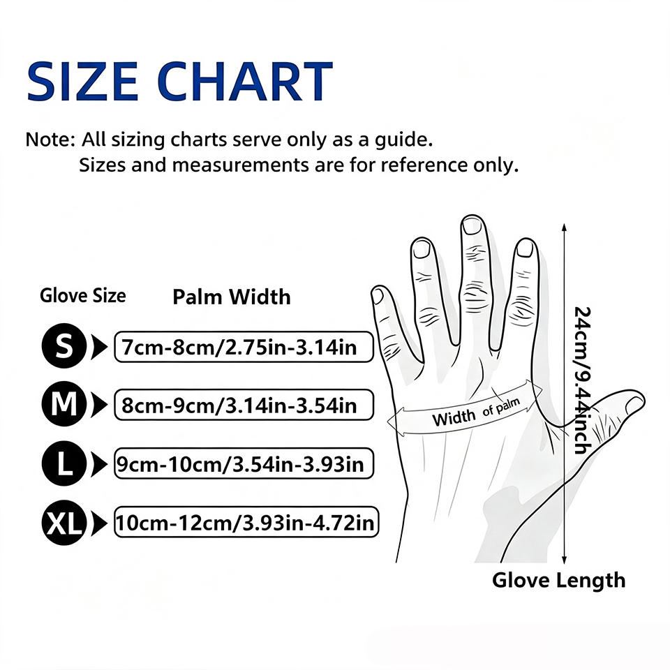 100 Stück/Box Schwarze Nitrilh – Latex Disposable Glove Bewertung und Preis