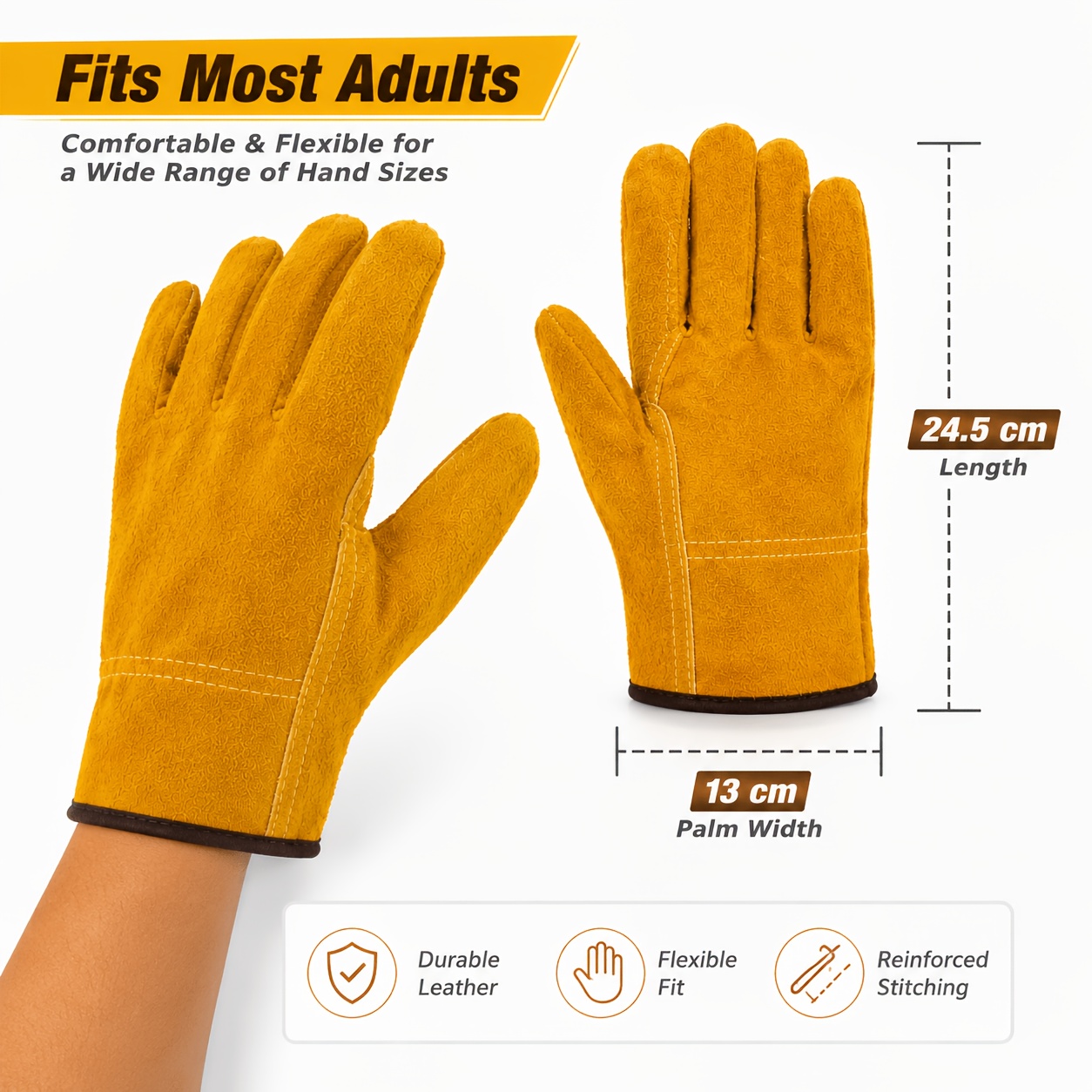 Arbeitshandschuhe aus Schafsle – Leather Driving Glove Bewertung und Preis