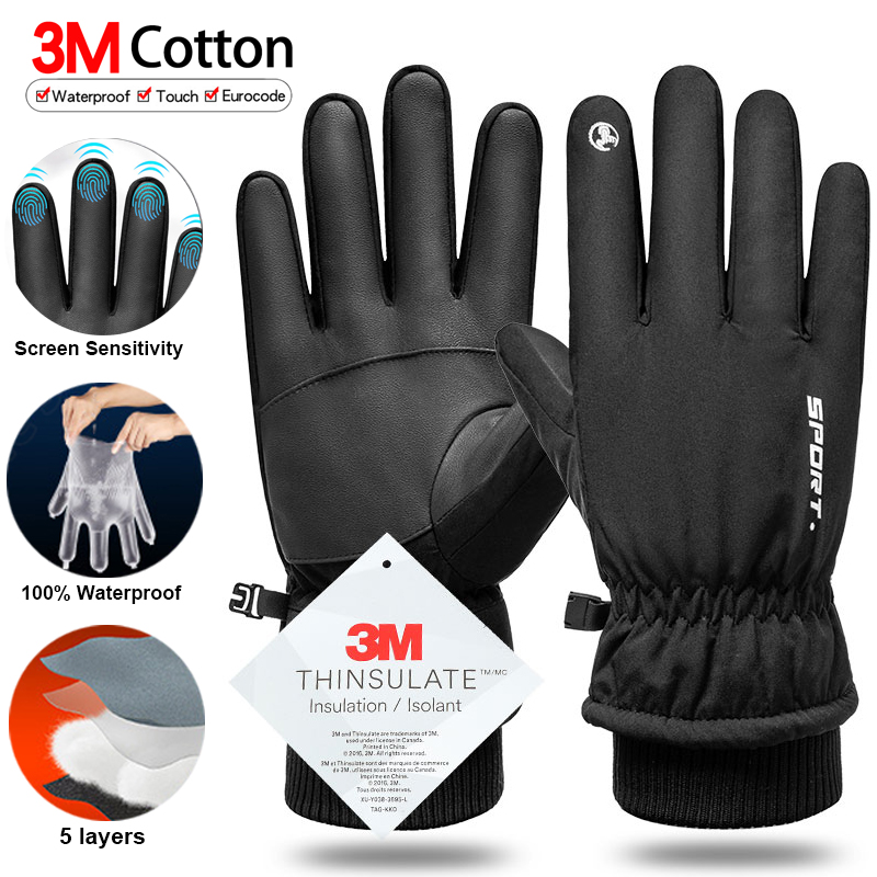 Thermische Winter Radfahren Sk – Ski Glove Waterproof Bewertung und Preis
