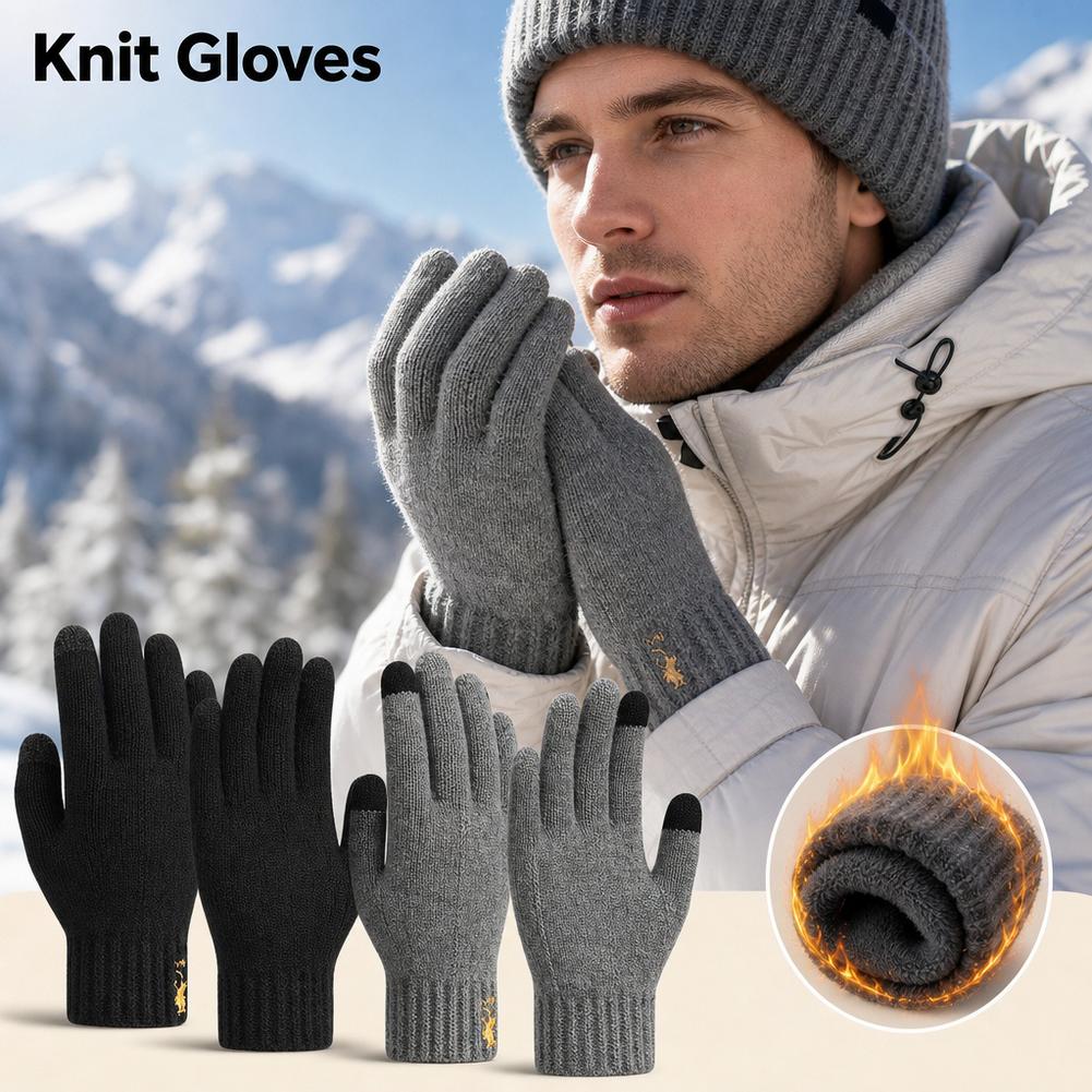 Winter-Strickhandschuhe mit To – Wool Glove Lined Bewertung und Preis